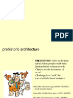 1 Prehistoric architecture history