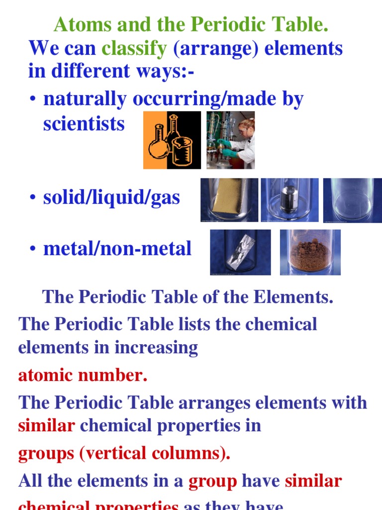 Understanding Atoms and the Periodic Table | PDF | Isotope | Atoms