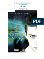 The Giver. Libro I El Dador de Recuerdos - Lois Lowry