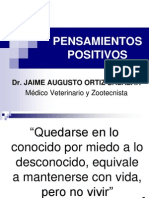 PENSAMIENTOS POSITIVOS