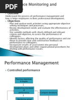 Chapter 10 - Performance Monitoring and Assessment