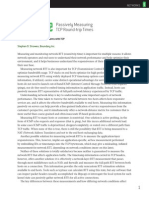 Passively Measuring TCP Round-Trip Times: A Close Look at RTT Measurements With TCP