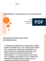 Instrumento de Medición de Coordenadas