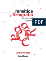 Gramática y Ortografía Básicas Del Español