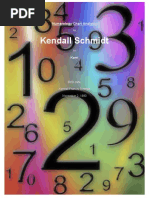 Kendall Schmidt: Numerology Chart Analysis