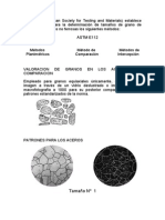 Tamaño de Grano Astm e 112