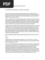 Factors affecting the tardiness of students research paper image