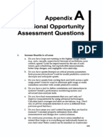Appendix A: Additional Opportunity Assessment Questions