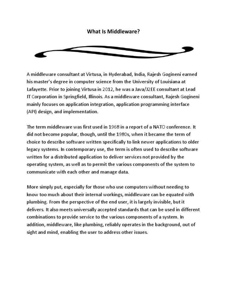 Understanding Middleware: A Comprehensive Guide | PDF