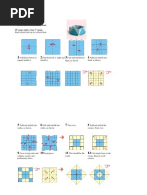 Origami Box Instructions Step By Step Jadwal Bus
