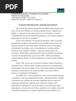 Estudo de Caso - Políticas de Comunicação -Faixa de Pedestre em Brasília
