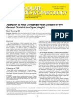 Approach To Fetal Congenital Heart Disease For The