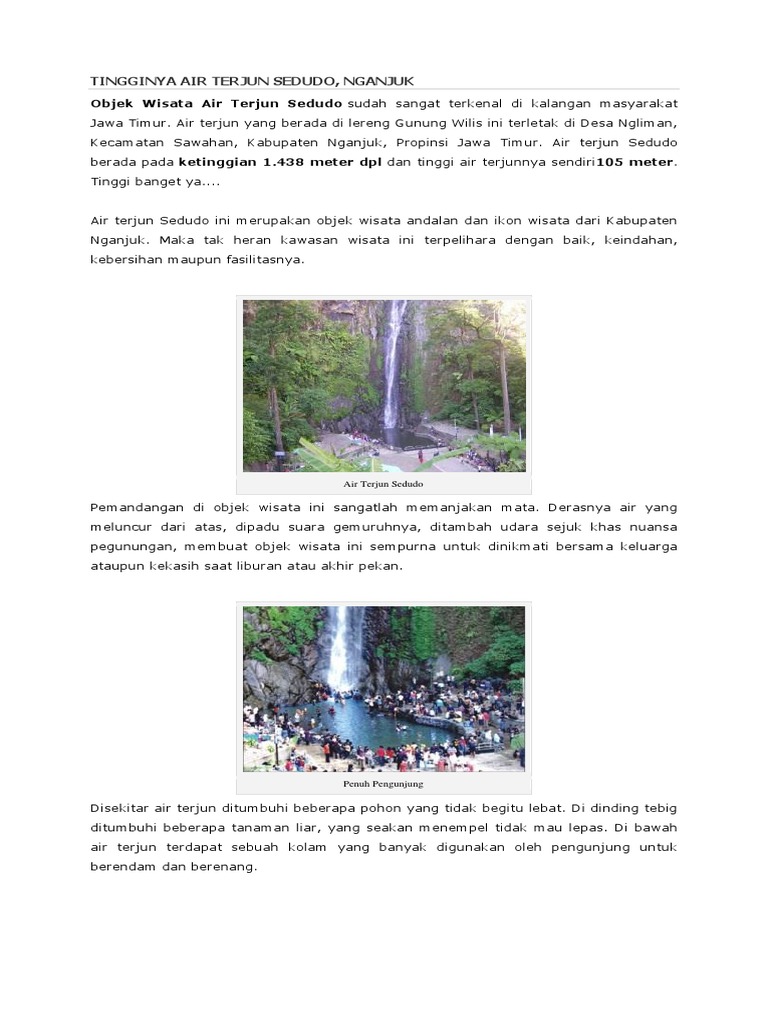 Air Terjun Sedudo