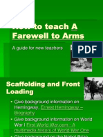 How to Teach a Farewell to Arms