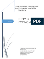 Despacho Economico - Informe