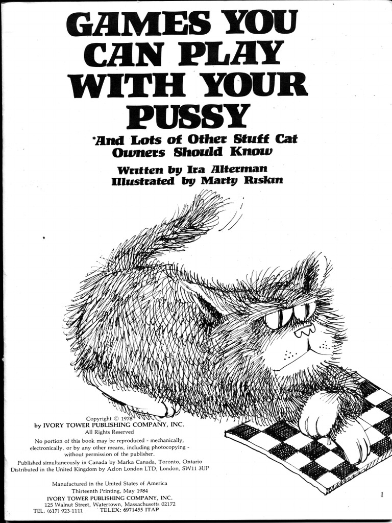 The Big Book Of Pussy Pdf