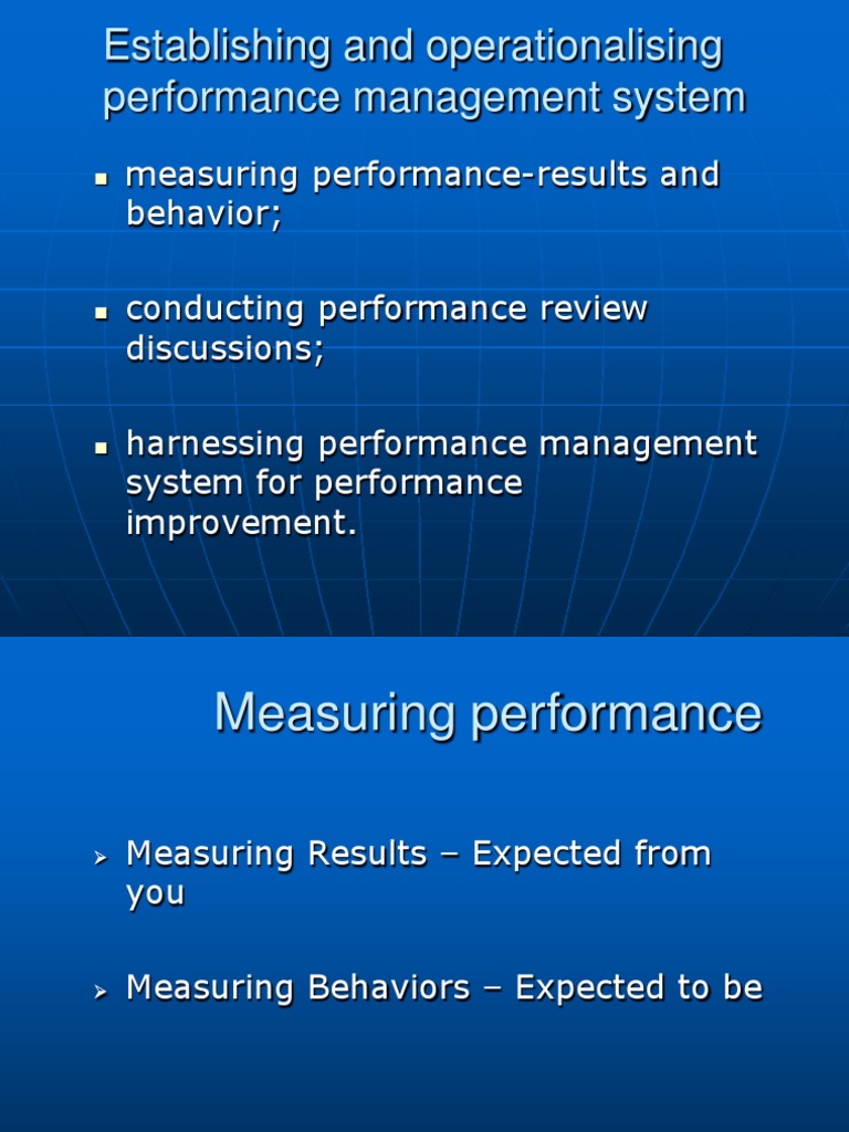 Performance Management System Guide | PDF | Performance Appraisal ...