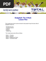 Dodgeball Lesson Plans