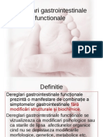Dereglari Gastrointestinale Functionale