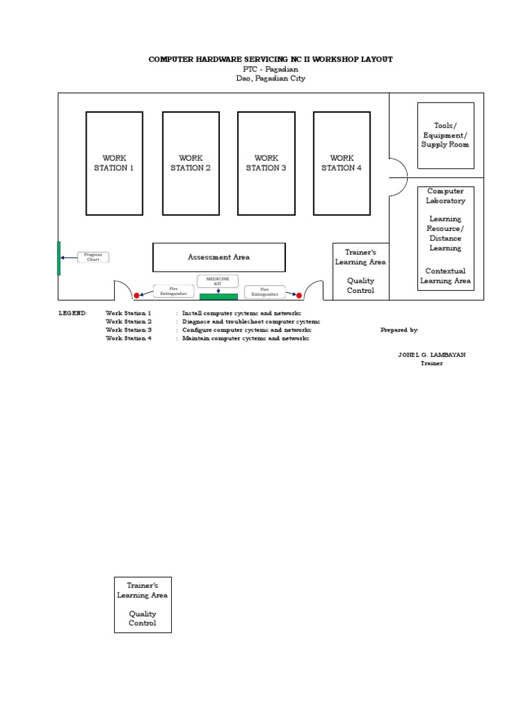 Workshop Layout (Autosaved) | Technology | Computing And Information