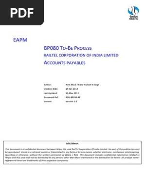 BP080 Accounts Payables V1 0