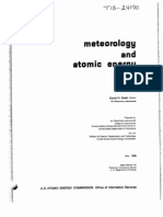 Meteorology and Atomic Energy Slade