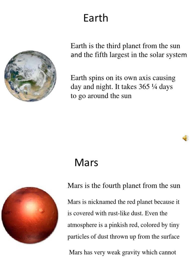 Planetary Facts for Beginners | PDF