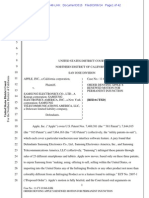 14-03-06 Order Denying Apple's Renewed Motion for Permanent Injunction Against Samsung