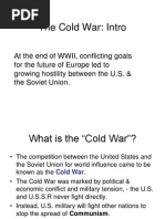 cold war intro