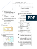 Taller 6 Conjuntos y Multiplicacion