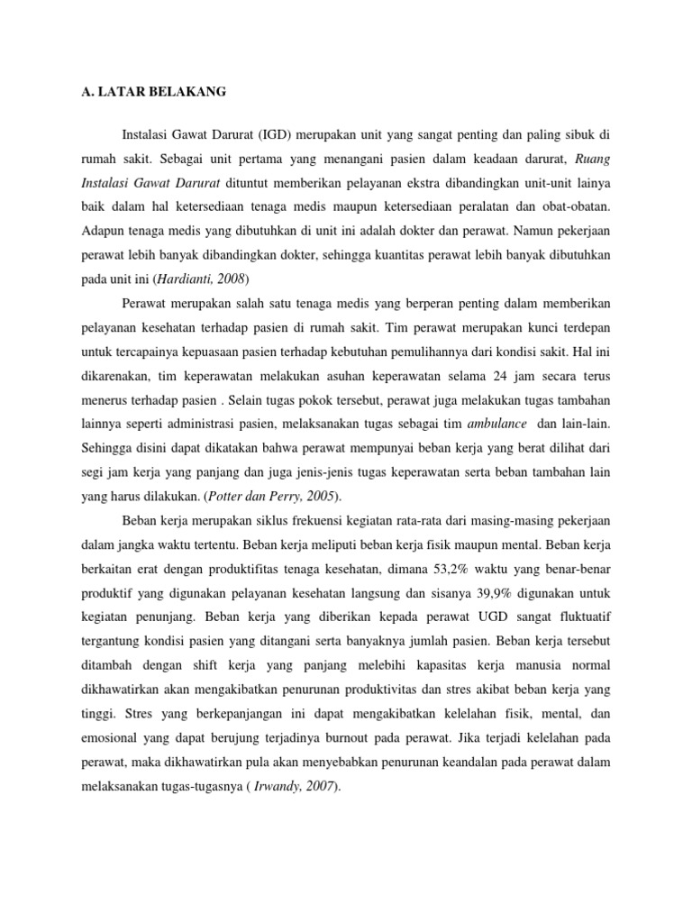 LATAR BELAKANG Analisis Jurnal