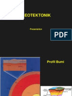 Geotektonik Presentation