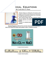 paras - chemical equations