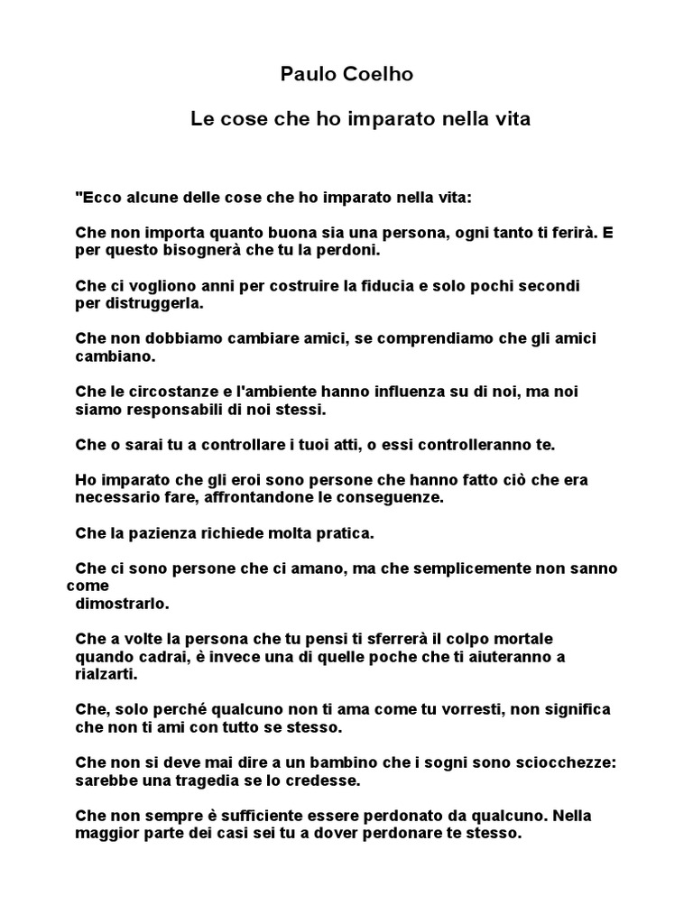 Frasi Ho Imparato Nella Vita Miglior Frase Impostata In Hd