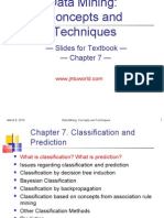 Slides For Textbook - Chapter 7 - : March 6, 2014 Data Mining: Concepts and Techniques 1