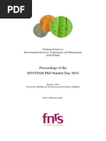 Envitam PhD Student Day 2014 Abstract book