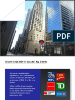 The Top 6 Canadian Banks - Selected Indicators of Q1 2014 Results - DPershad