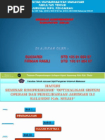 Download ANALISIS KETERSEDIAN AIR TERHADAP SISTEM OPERASI DAN PEMELIHARAAN  JARINGAN IRIGASI DI KALAMISU KABSINJAI by Bojo Teknik SN210972011 doc pdf