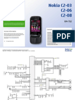Nokia c2-03, c2-06, c2-08 Rm-702 Service Schematics v1.0