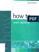 27091900 How to Teach Speaking