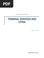 Terminal Services and Citrix