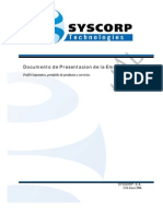 SYSCORP - Perfil Corporativo