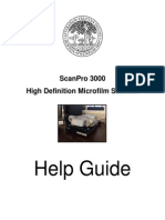 Scanpro 3000 User Manual