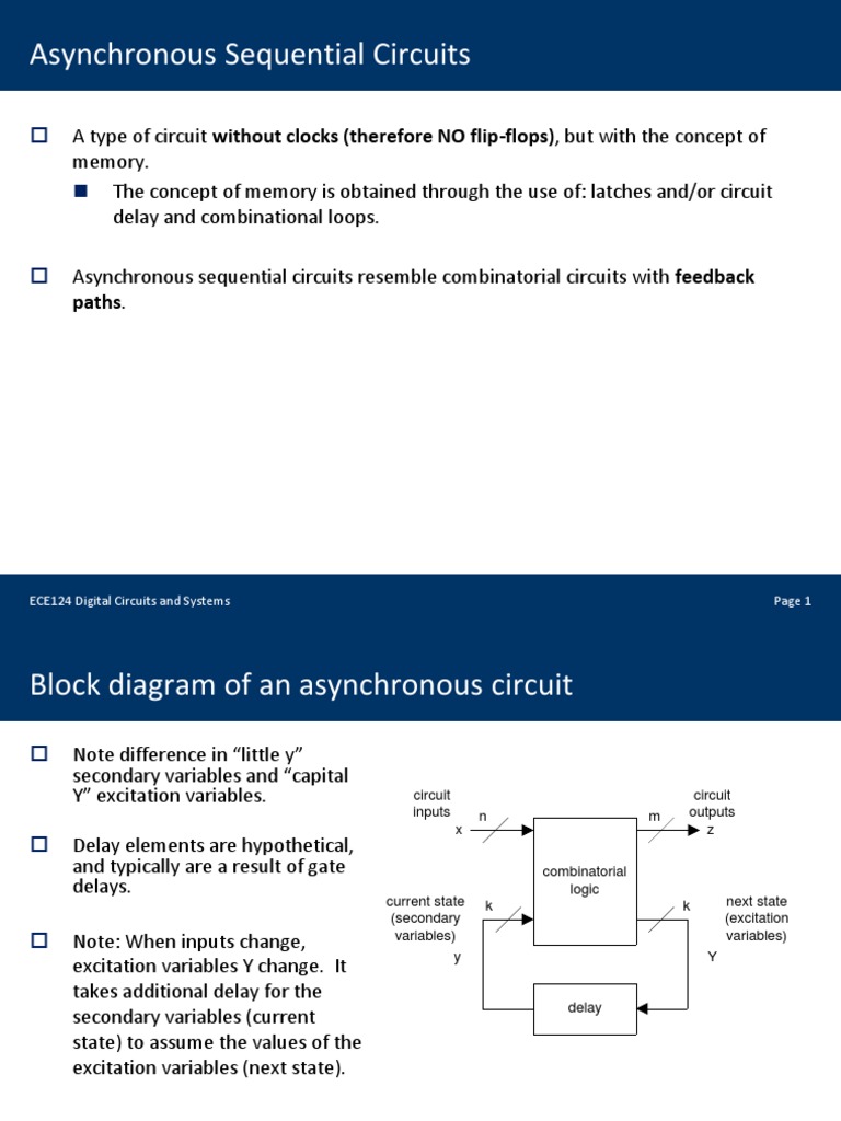 Asynchronous Circuit Analysis Techniques | PDF