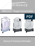 Respironics Millennium Oxygen Concentrator - Service Manual