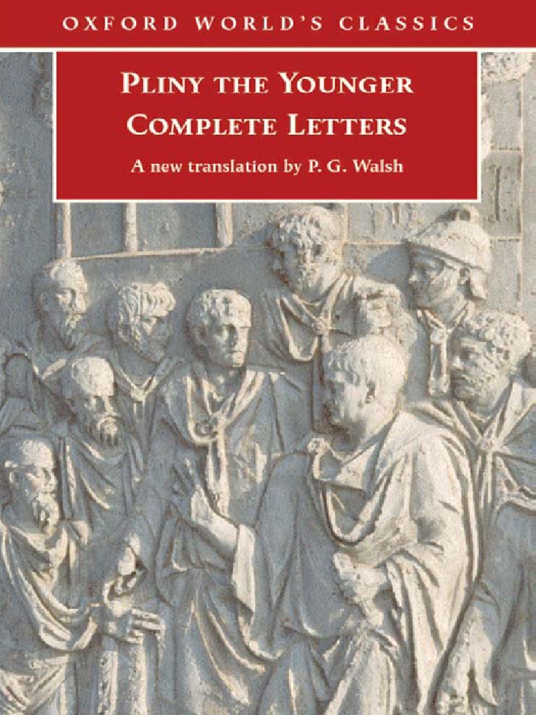 Complete Letters Pliny the Younger Walsh Oxford Nero Ancient Rome