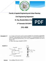 Faculty of Applied Engineering and Urban Planning Civil Engineering Department Dr. Eng. Mustafa Maher Al-Tayeb