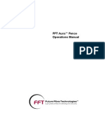 FFT Aura Fence Operations Manual v2.0