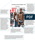 Task 2 Detailed Analysis of Music Magazine XXL