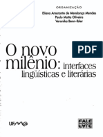 O Novo Milênio - Interfaces Linguísticas e Literárias